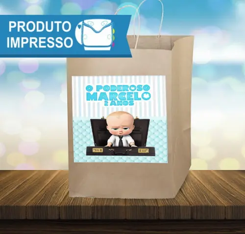 Adesivo para Sacolinha O Poderoso Chefinho