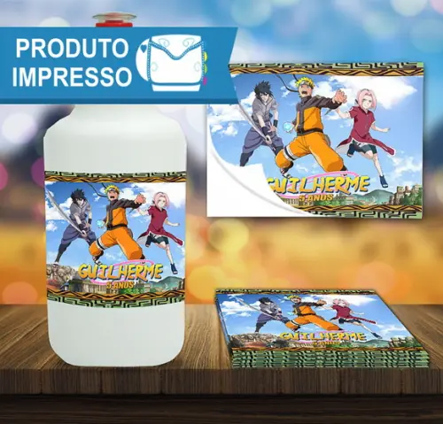 Adesivo para Squeeze Naruto