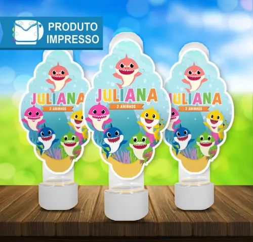 Adesivo para Tubete Baby Shark