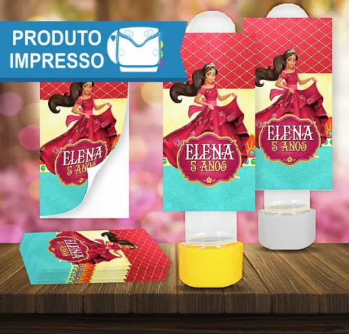 Adesivo para Tubete Elena de Avalor