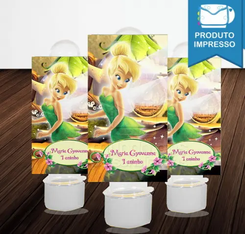 Adesivo para Tubete Tinker Bell