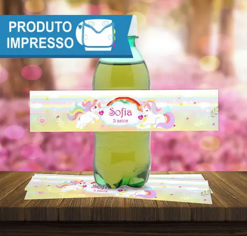 Adesivo Refri Unicórnio