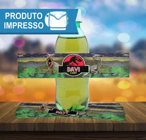 Adesivo Refrigerante Jurassic Park