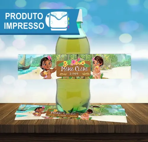 Adesivo Refrigerante Moana Baby
