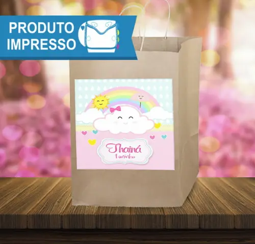 Adesivo Sacola Chuva de Benção