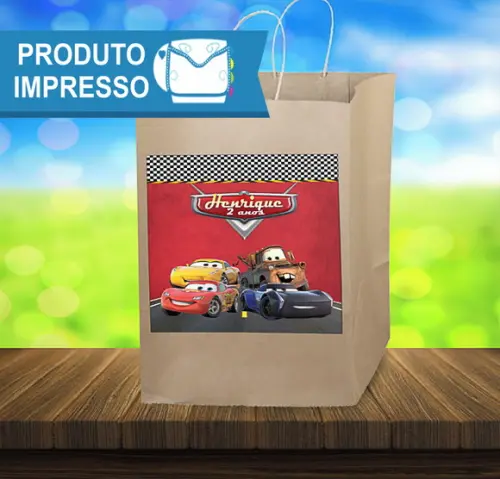 Adesivo Sacolinha Carros