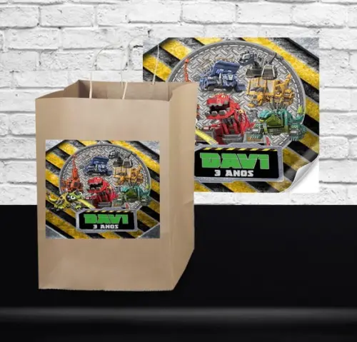 Adesivo Sacolinha DINOTRUX