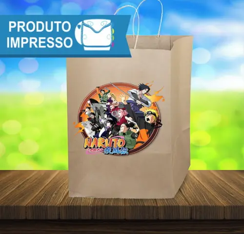 Adesivo Sacolinha Naruto
