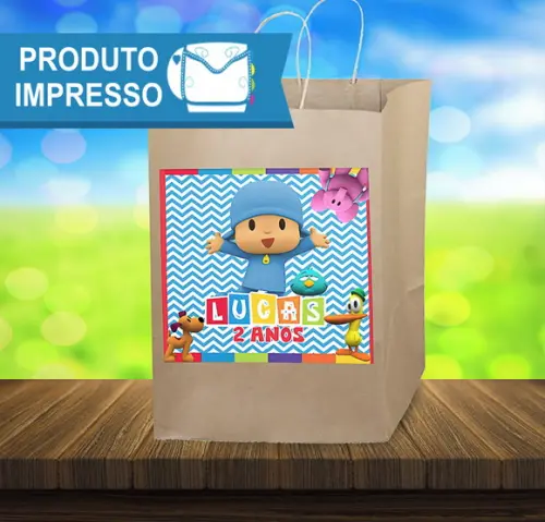 Adesivo Sacolinha Pocoyo