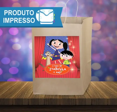 Adesivo Sacolinha Show da Luna