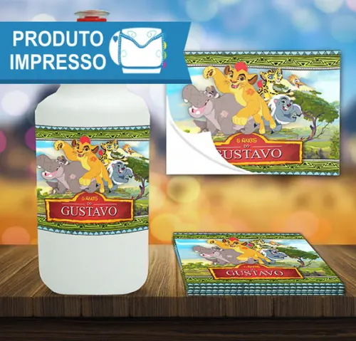 Adesivo Squeeze A Guarda do Leão
