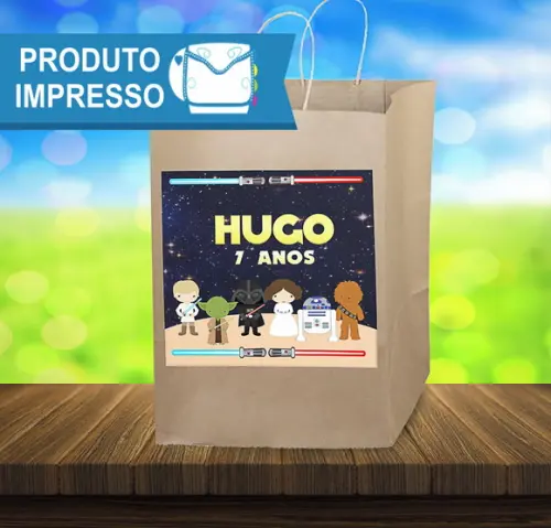 Adesivo Sacolinha Star Wars