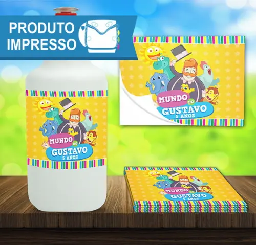 Adesivo Squeeze Mundo Bita