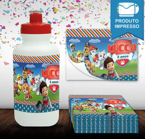 Adesivo Squeeze Patrulha Canina