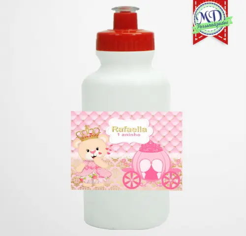 Adesivo Squeeze Ursinha Princesa