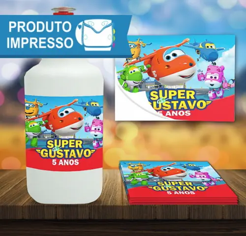 Adesivo Squeeze Super Wings