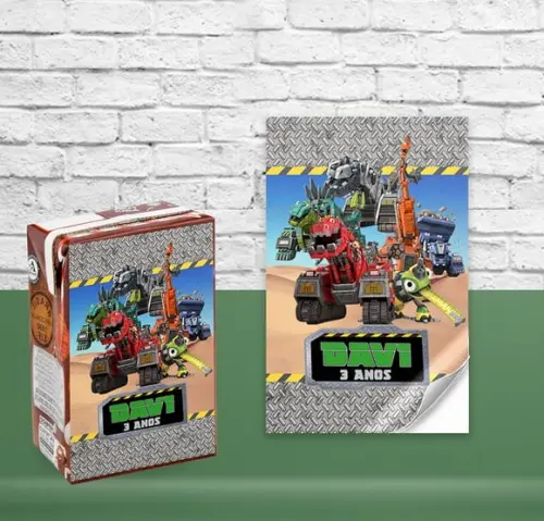Adesivo Toddynho DINOTRUX