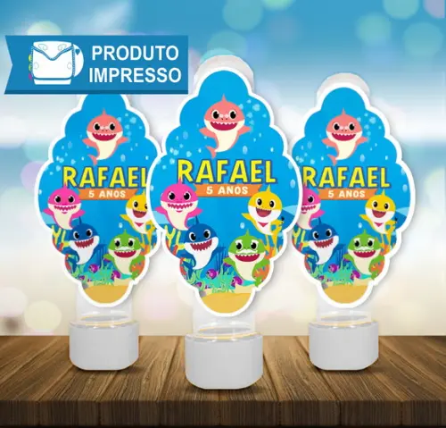 Adesivo Tubete Baby Shark