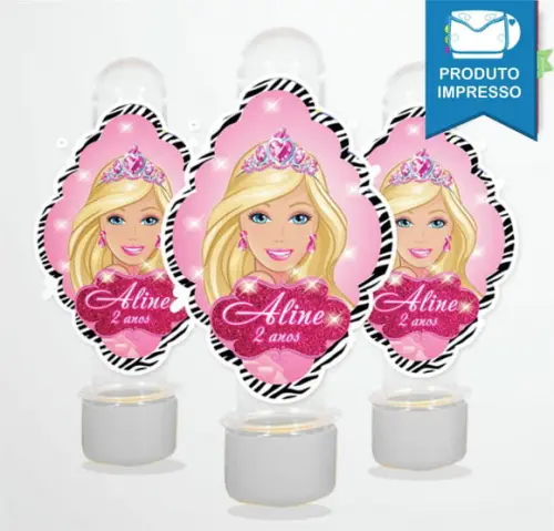 Adesivo Tubete Barbie