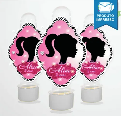 Adesivo Tubete Barbie