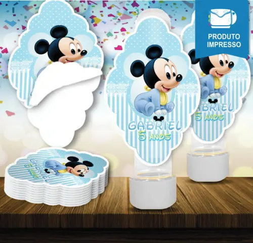 Adesivo Tubete Mickey Baby