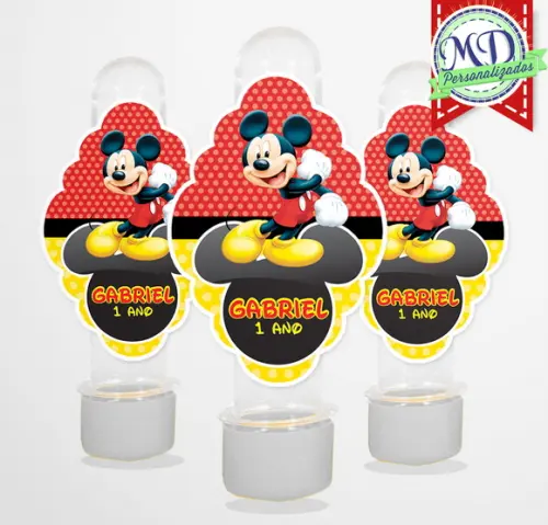 Adesivo Tubete Mickey