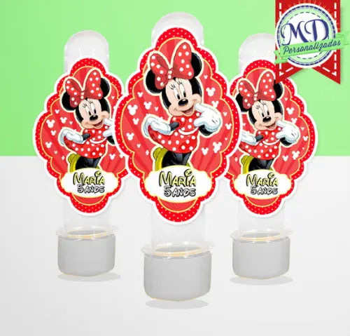 Adesivo Tubete Minnie