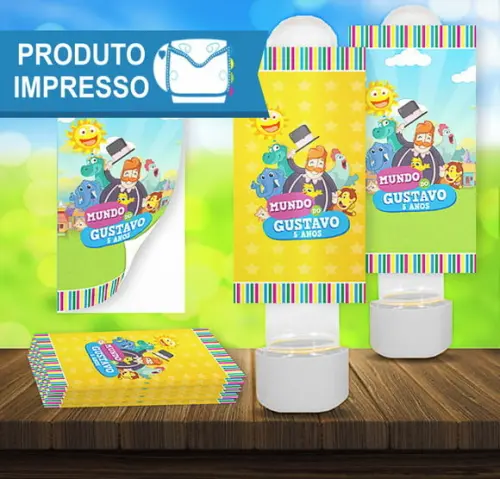 Adesivo Tubete Mundo Bita