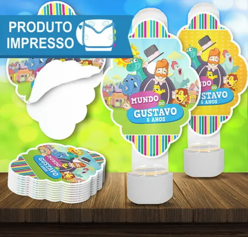 Adesivo Tubete Mundo Bita