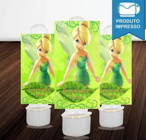 Adesivo Tubete Tinker Bell Sininho