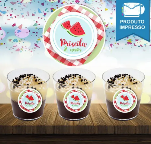 Adesivos Copinho Picnic