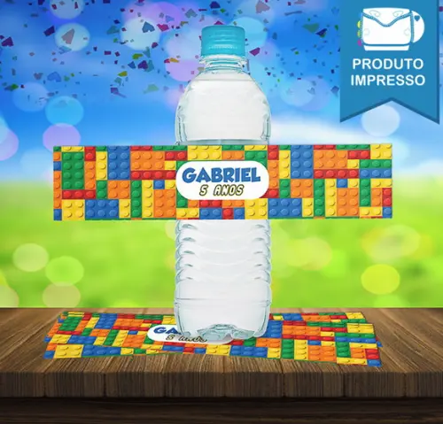 Adesivos para Água 500ml Lego
