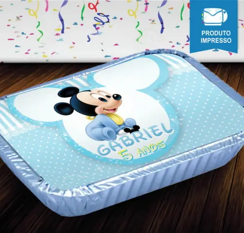 Adesivos para Marmitinha Mickey Baby
