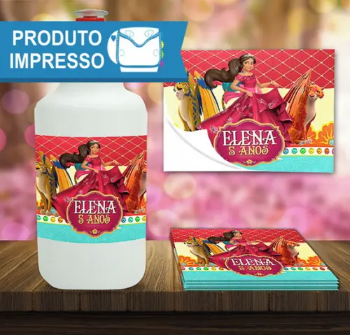 Adesivos para Squeeze Elena de Avalor