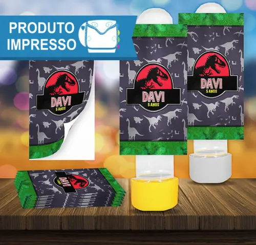 Adesivos Tubete Jurassic Park