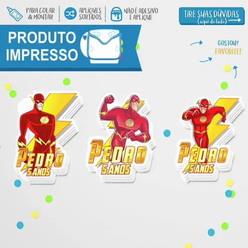 Aplique do Flash