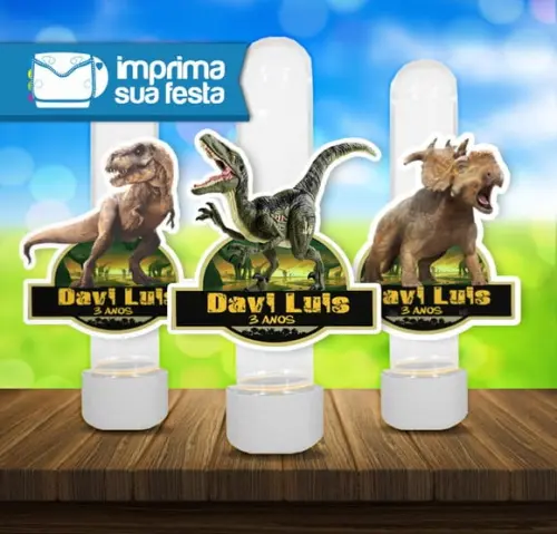 Aplique Tubete Dinossauro