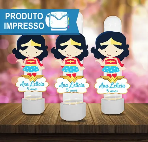 Aplique Tubete Mulher Maravilha