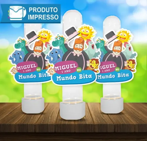 Aplique Tubete Mundo Bita