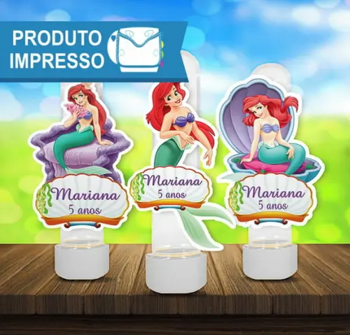 Aplique Tubete Pequena Sereia