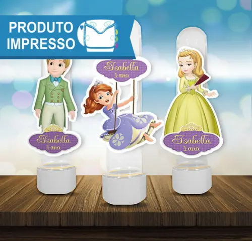 Aplique Tubete Princesa Sofia