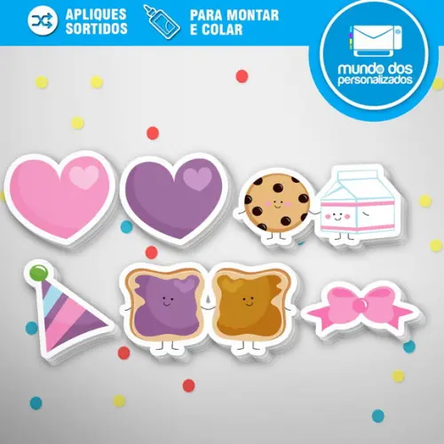 Apliques Confeitaria