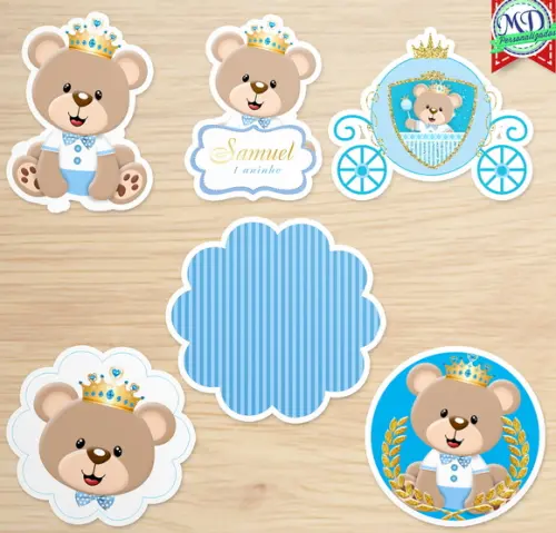 Apliques do Urso Principe
