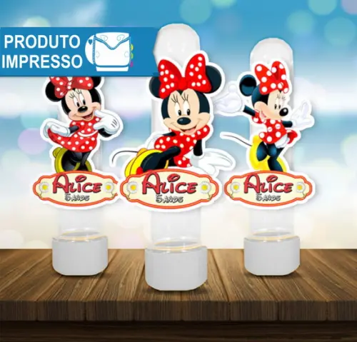 Apliques para Tubete Minnie