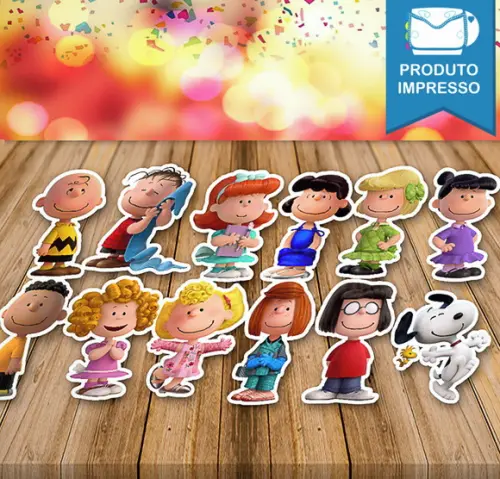 Apliques Snoopy - 4cm