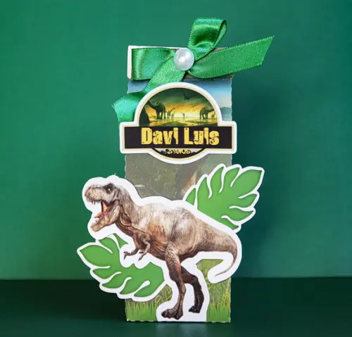 Caixa Milk Dinossauro