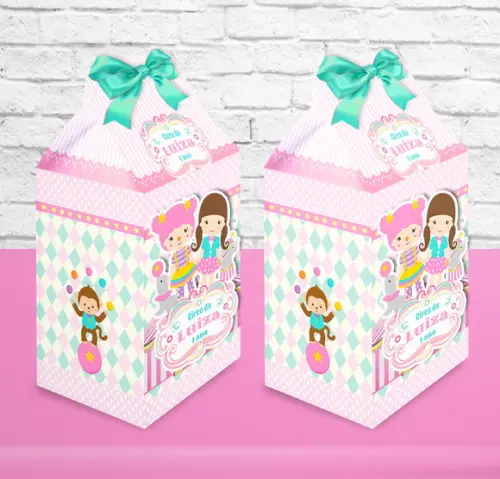 Caixa Milk Circo Menina