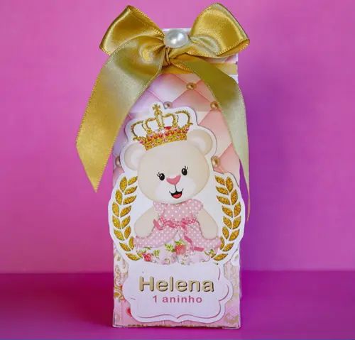 Caixa Milk Ursinha Princesa