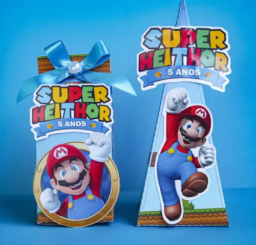 Caixa Milk Super Mario