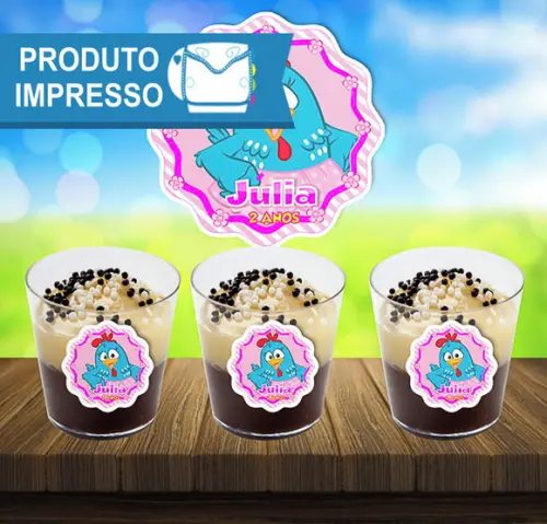 Copinho Doce Galinha Pintadinha
